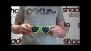 Oakley Blacklight Frogskin Sunglasses Review  24289 [upl. by Kelci]