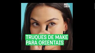 Truques de maquiagem para orientais [upl. by Kirkpatrick]