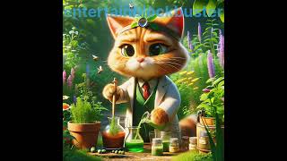 Doctor in forest trendingshorts cartoon story cat love animation [upl. by Hausmann]