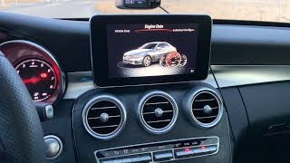 Mercedes Benz C Class Infotainment System Review [upl. by Goodrow]