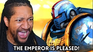 Jonathan Young  quotUltramarinesquot WARHAMMER 40K  Reaction [upl. by Odlonyer]