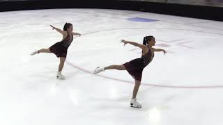 Sophie Lewis amp Charlotte Manfield – Golden Waltz Shadow Dance at National Solo Dance Final 2024 [upl. by Litman]