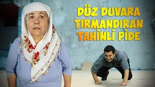 Düz Duvara Tırmandıran Tahinli Pide  HAYDE EFEM [upl. by Brina63]