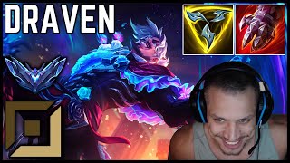 🏹 Tyler1 THIS NEW DRAVEN BUILD IS OP  Draven ADC Full Gameplay  Season 13 ᴴᴰ [upl. by Anilahs]