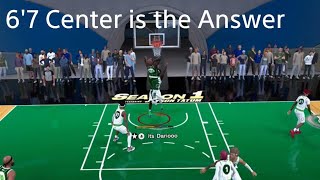 Why Undersized Centers are the Answer on NBA 2K25 [upl. by Lairea886]