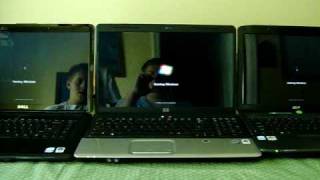 Dell Inspiron 1545 vs HP G60t vs Acer Aspire 4330 [upl. by Aidnama]