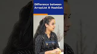 Java Interview Question  Difference Between ArrayList amp HashSet [upl. by Xel]