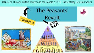 Episode 3Peasants RevoltAQA GCSE History Britain Power and the People Revision Series [upl. by Sacci644]