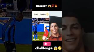 oo bhai Ronaldo ka reaction 😱😈  shorts [upl. by Ecnerat]