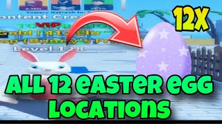 ALL 12 EASTER EGG LOCATIONS In Ultimate Tower Defense [upl. by Shalne795]