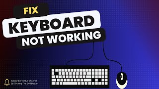 How to Fix Keyboard Not Working Issue in Windows 1011 Easy [upl. by Adniles555]