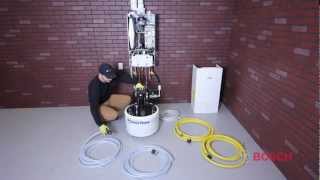 Bosch Greenstar Boiler Installation Video [upl. by Doughman]