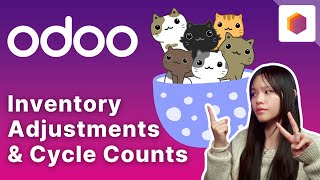 Inventory Adjustments amp Cycle Counts  Odoo Inventory [upl. by Yenatirb895]