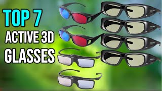 ✅ Top 7 Best Active 3D Glasses 2024  TOP 7 PICKES [upl. by O'Dell]