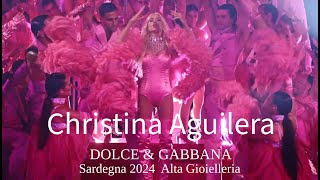 Christina Aguilera – The Performance at DOLCEampGABBANA show [upl. by Anera]