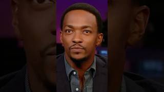 Anthony Mackie’s wife once beat him up over lunch money AnthonyMackie talkshow interview [upl. by Trinette289]