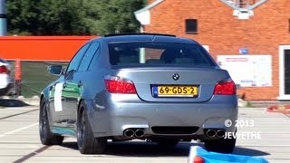 561HP BMW M5 E60 w Custom HMS Exhaust LOUD Sounds 1080p Full HD [upl. by Iruj]