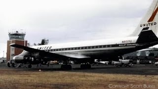 United Douglas DC821  quotAccidental Landing Troutdalequot  1962 [upl. by Aileek]