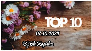 Top 10 points of Todays murli  07102024  By Bk Kapisha  Lighthouse Batticaola [upl. by Airaet]