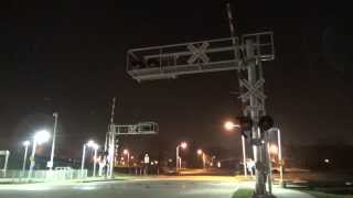 Sunnen Dr MetroLink Railroad Crossing [upl. by Salene218]