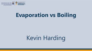 Evaporation vs Boiling Lecture [upl. by Judith849]