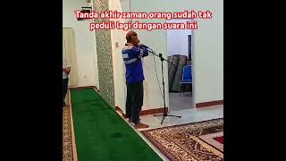 TANDA AKHIR ZAMAN ORANG SUDAH TIDAK Peduli LAGI DENGAN SUARA INIfypシ゚viral adzan [upl. by Miarhpe]