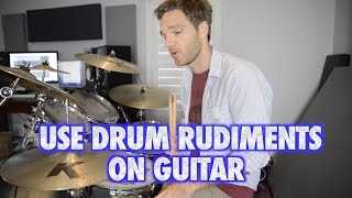 How to Use Drum Patterns on Guitar [upl. by Lacombe]