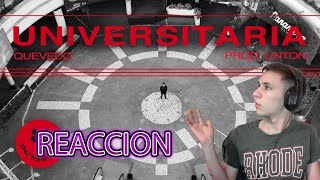 Reaccion A Universitaria  QUEVEDO [upl. by Hynda316]