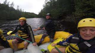 Kennebec River Rafting 81819 Magic Falls [upl. by Yeliab]