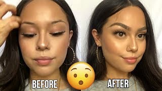 Thick Feathery Brows Using Bar Soap  Just Nicole [upl. by Meingoldas267]