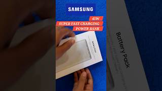 SAMSUNG SUPER FAST CHARGING POWER BANK 20000 mAh samsung samsungpowerbank20000mah [upl. by Lisabet]