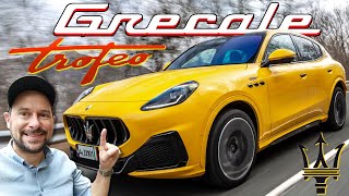 Maserati Grecale Trofeo расови ли са неговите 530 коня [upl. by Nerrak]