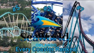 Top 8 Coasters at SeaWorld Orlando [upl. by Rianon]