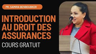 Introduction au droit des assurances  Cours gratuit [upl. by Ardnuaek]