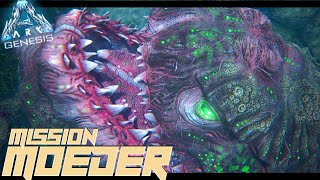 FIGHTING THE MOEDER BOSS  Ark Genesis 13 [upl. by Geibel449]