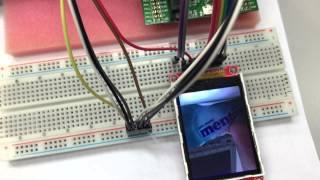 Videoimage capture using STM32F407 OV7670 sensor and ILI9341 display [upl. by Nauhs]