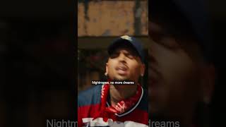 Chris Brown  Nightmares ft Byron Messia shorts [upl. by Yar]