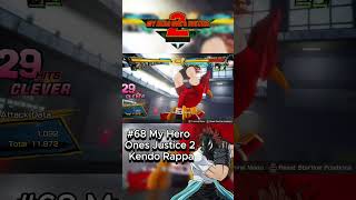 68100 Rappa My hero Ones Justice 2 Combo fgc gaming esports fightinggamescommunity combo [upl. by Steere]