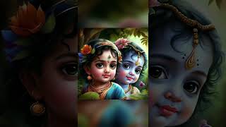 Krishna Leela❤️  Baal Krishna story  Cartoon video Animated video Natkhat shayam 😍 [upl. by Lledrev165]