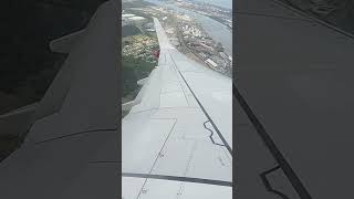 B737 max climb out of Brisbane airplane qantasairlines avaition [upl. by Imoyn984]