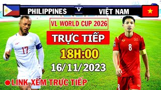 🔴Link Xem Trực Tiếp Việt Nam vs Philippines Bắt Buộc Phải Thắng Để Giữ Ghế HLV Troussier [upl. by Cochard]