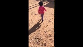 Eritrea Fortitudinous Eritrean Toddler Chasing dogs in Asmara [upl. by Carbone623]