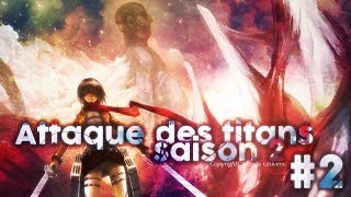 ATTAQUE DES TITANS SAISON 2 ÉPISODE 2 VF HD  Manga Univers [upl. by Ais]