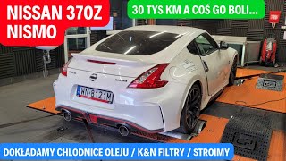 Nissan Nismo 370Z  remap strojenie po zmianie na sportowe filtry KampN oraz dołożenie chlodnicy oleju [upl. by Anneres]