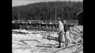 Del 1 av 2 Bindalsbruket i sin spede barndom The building of Terråk and forestry in the 1930s [upl. by Philender]