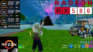 Fortnite OG Chapter 1 Performance Mode  RX 580 8GB  Ryzen 3 1200 [upl. by Aloel857]