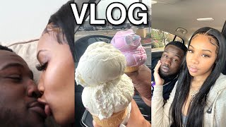 VLOG Spending the WEEKEND at my boyfriend house long distance relationship [upl. by Nohshan]