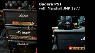 Bugera PS1 Little Test with Marshall JMP 1977 and Gibson Guitar [upl. by Metabel]