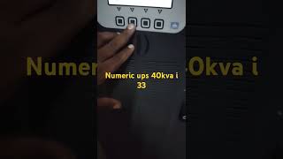 numeric UPS 40 KVA i33 [upl. by Vinia]