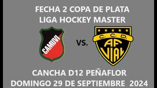 LIGA HOCKEY MASTER COPA DE PLATA FECHA 3 CAMUVI VS F VIAL [upl. by Truk]